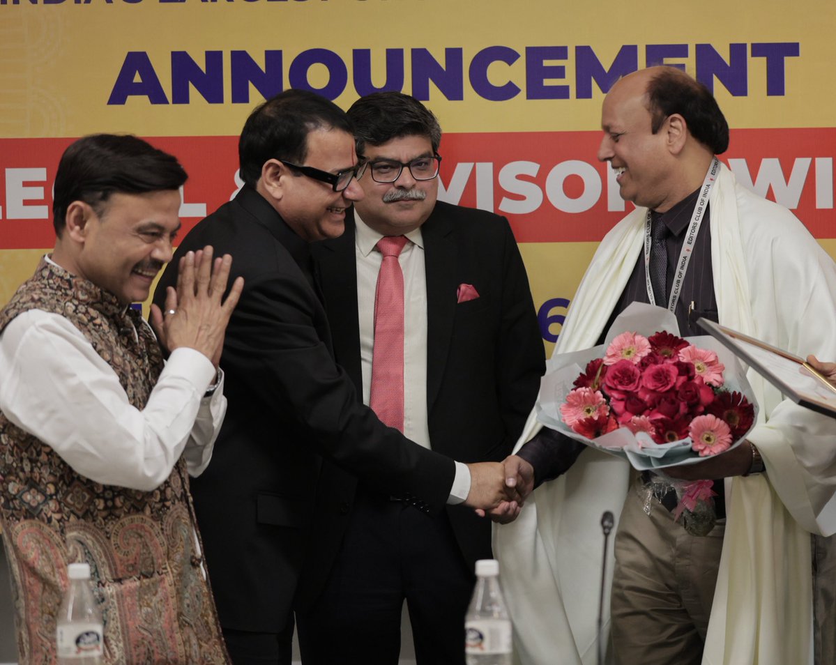 Editors Club Of India tweet media