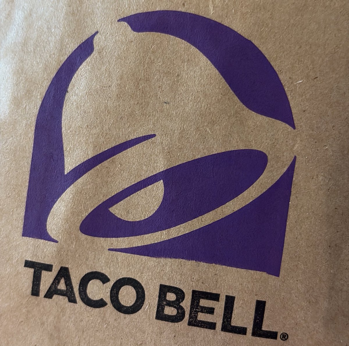 got taco bell I know everyone was on the edge of their seats