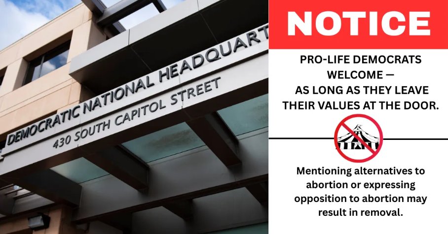 Democrats For Life tweet media