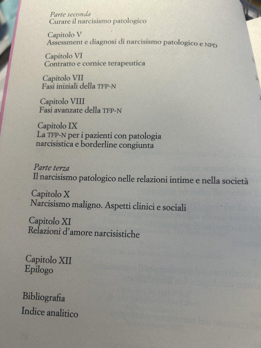 colvieux's tweet photo. Studiare studiare studiare sempre. Narcisismo patologico con funzionamento Borderline di personalità #Kernberg https://t.co/T6h2kqZEDU