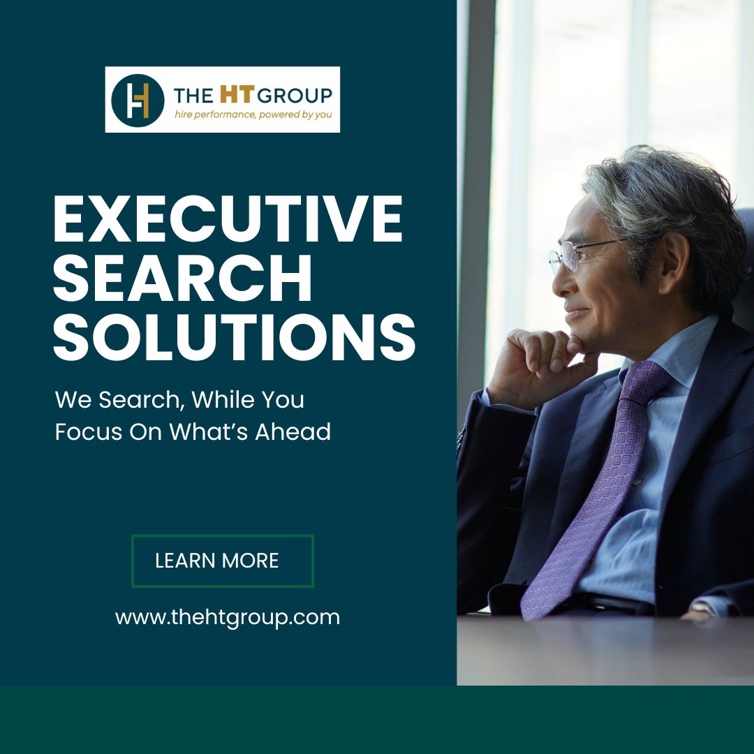 Strategic leadership shapes long-term success. Learn about our Executive Search solutions.
thehtgroup.com/find-people/ex…

#TheHTGroup #ExecutiveRecruiting