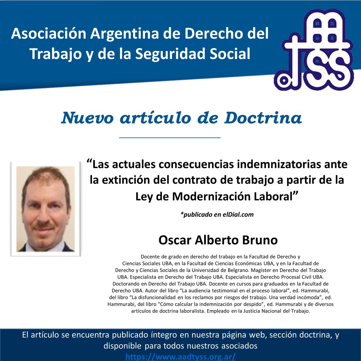 Asoc.Arg.Dcho.Trab. tweet media