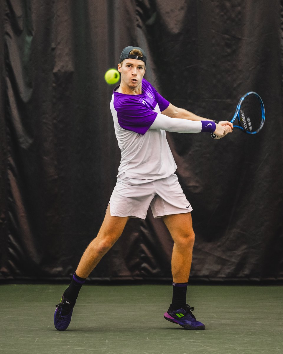 Cosme Rolland De Ravel of <a href="/TCUMensTennis/">TCU Men's Tennis</a> earned his 100th career doubles victory in last night's 4-3 win over No. 22 Florida

#GoFrogs