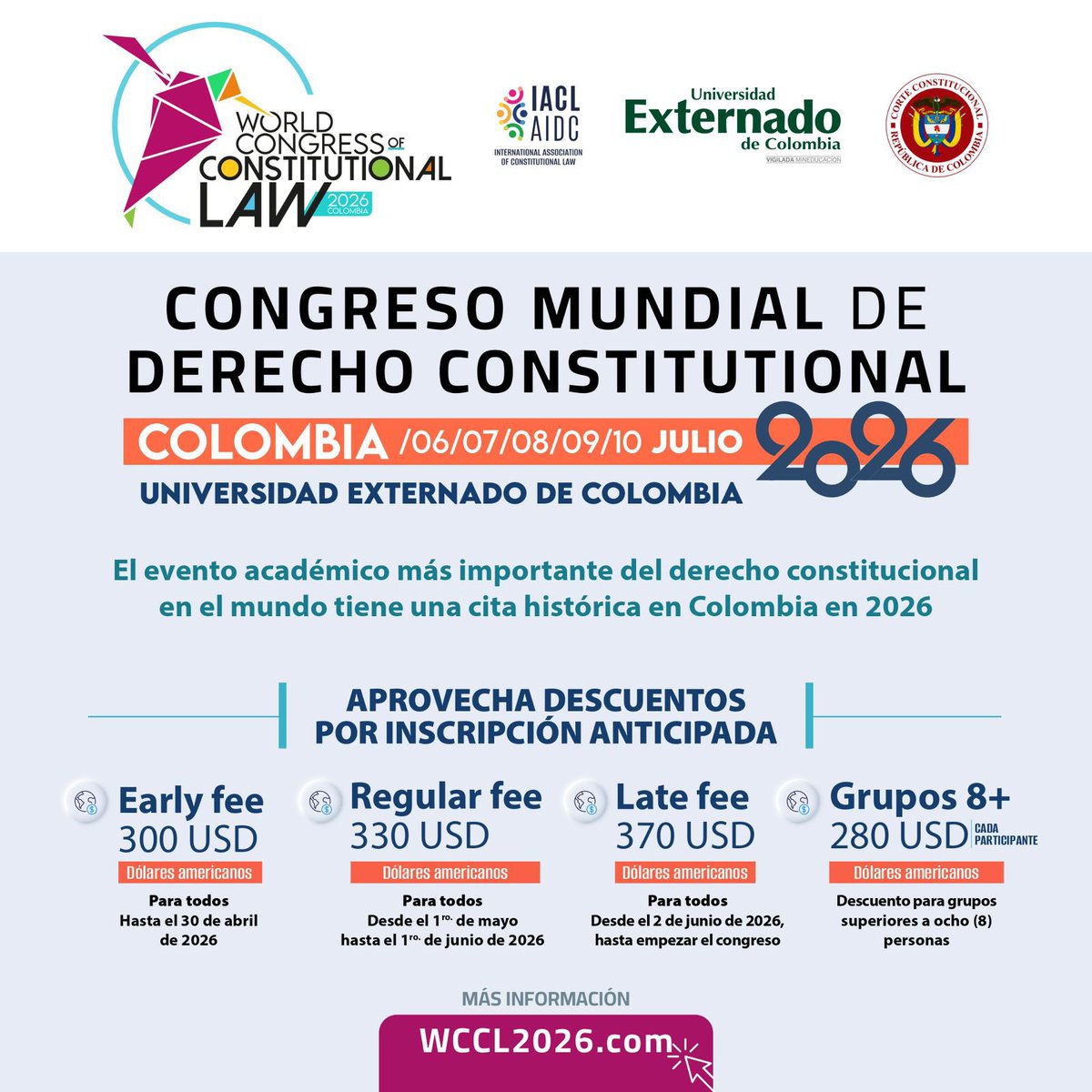 Departamento de Derecho Constitucional- UExternado tweet media