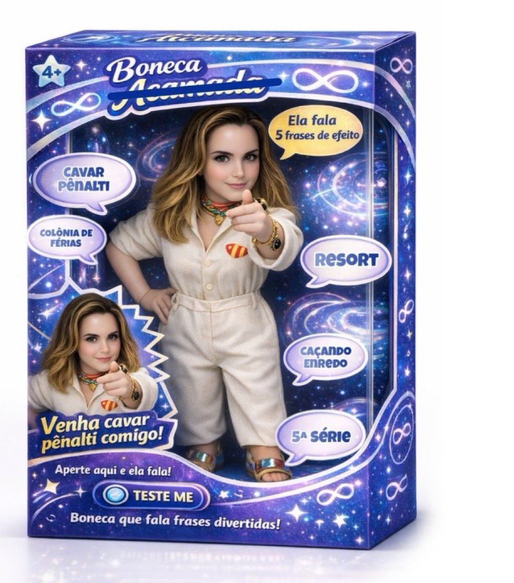 itolindoo's tweet photo. 🚨IMPERDÍVEL! Garanta já a sua boneca acamada! Pode ser adquirida em qualquer página de fofoca ou cobertura de reality do Brasil. Use o cupom ELA É O CÃO e ganhe desconto. #BBB26 https://t.co/DCeiwu35o2
