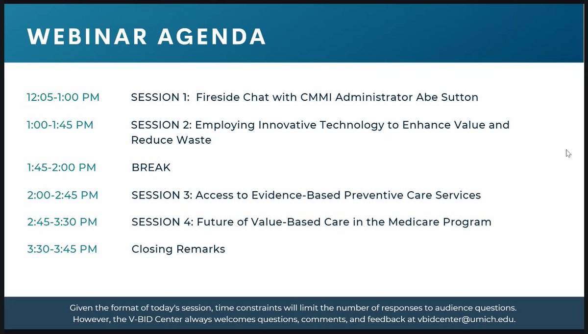 UM V-BID Center tweet media