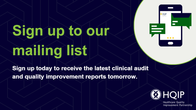 Healthcare Quality Improvement Partnership tweet media