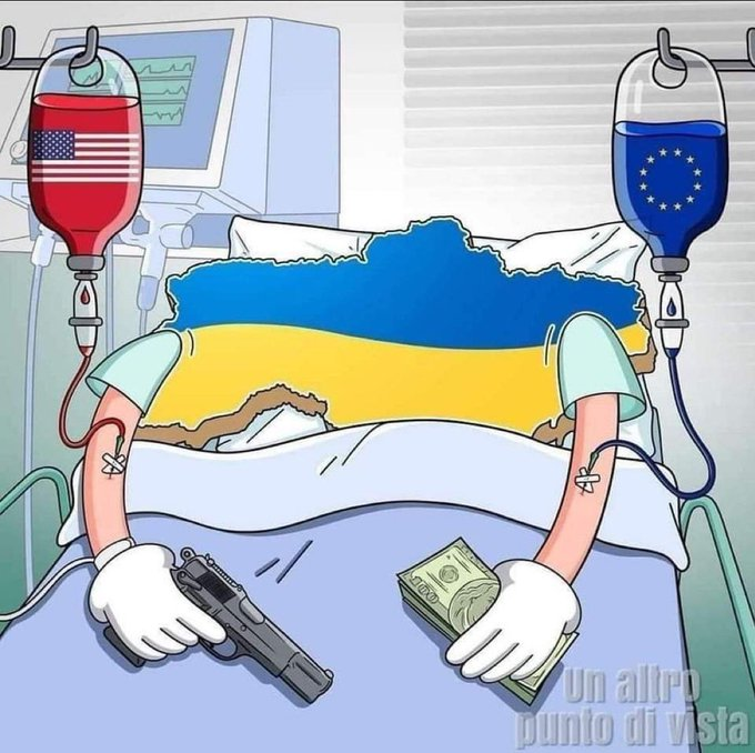 #Ucraina #Biennale #UE #Benzina 

Non solo vogliamo la Russia alle Olimpiadi, Mondiale di calcio, Biennale di Venezia, nei teatri di musica e ballo.
Vogliamo gas e petrolio russo a basso costo, commercio con la Russia e smettere di regalare soldi ai parassiti nazisti ucraini.