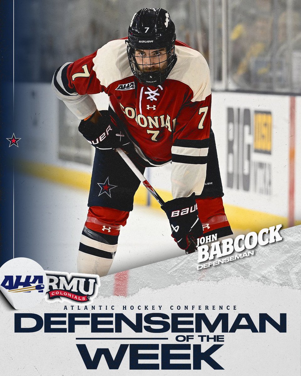 RMU Men’s Hockey tweet media