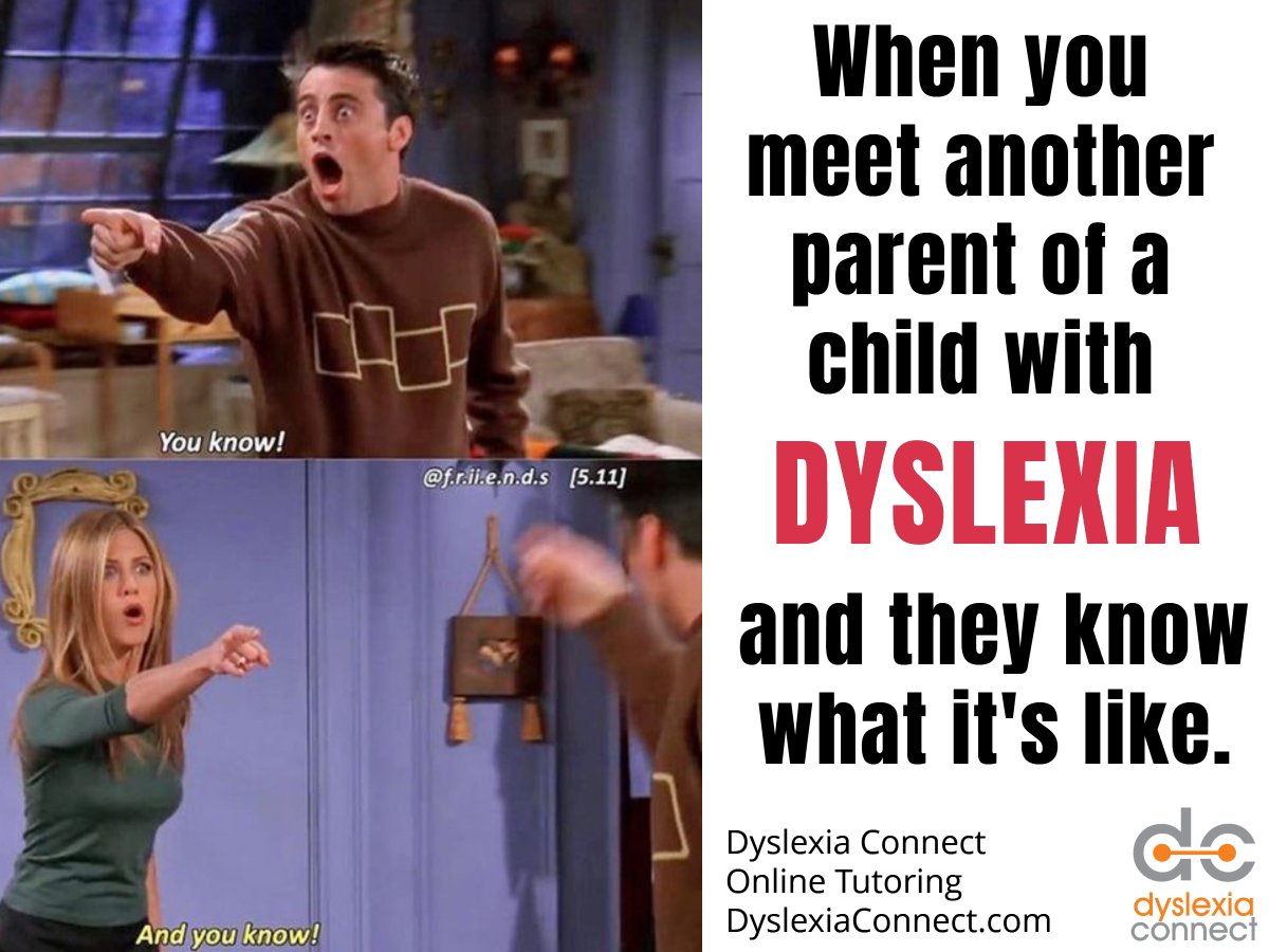 ConnectDyslexia's tweet photo. When you meet another parent of a child with dyslexia and they know what it's like! #dyslexia https://t.co/rqFazjmFLk