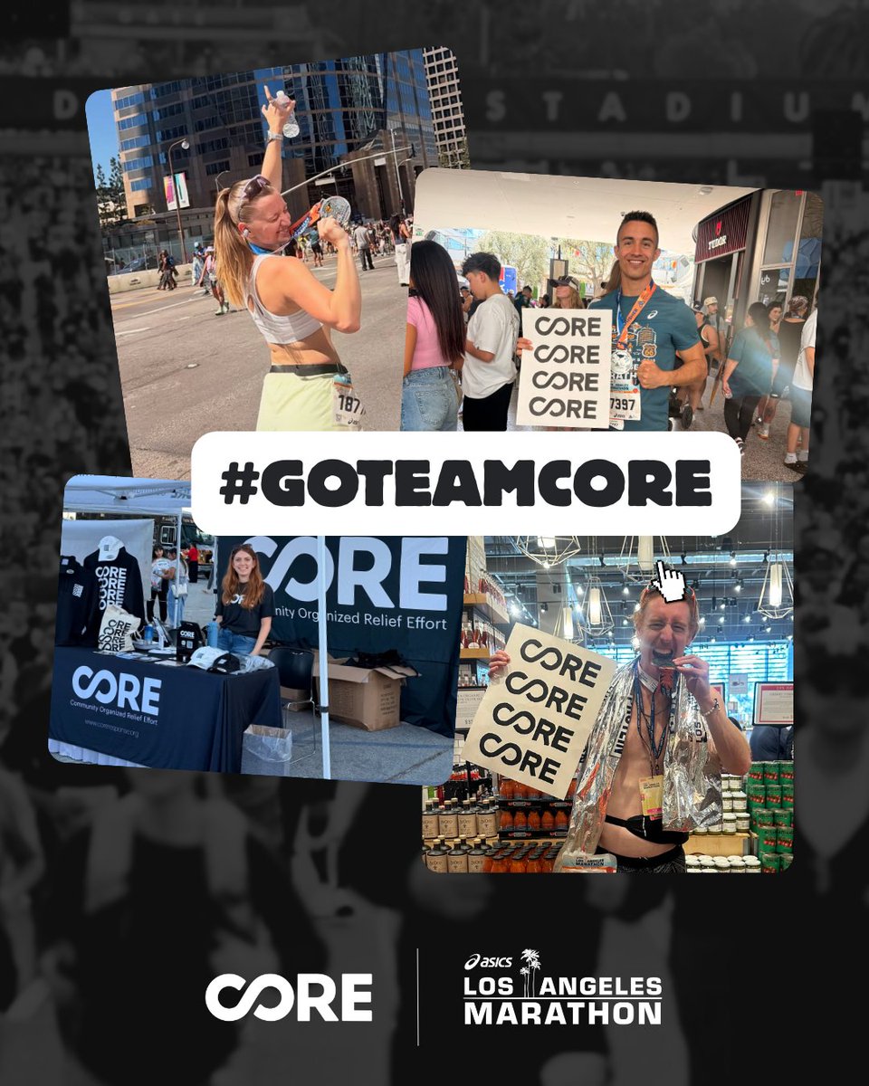 CORE - Community Organized Relief Effort tweet media