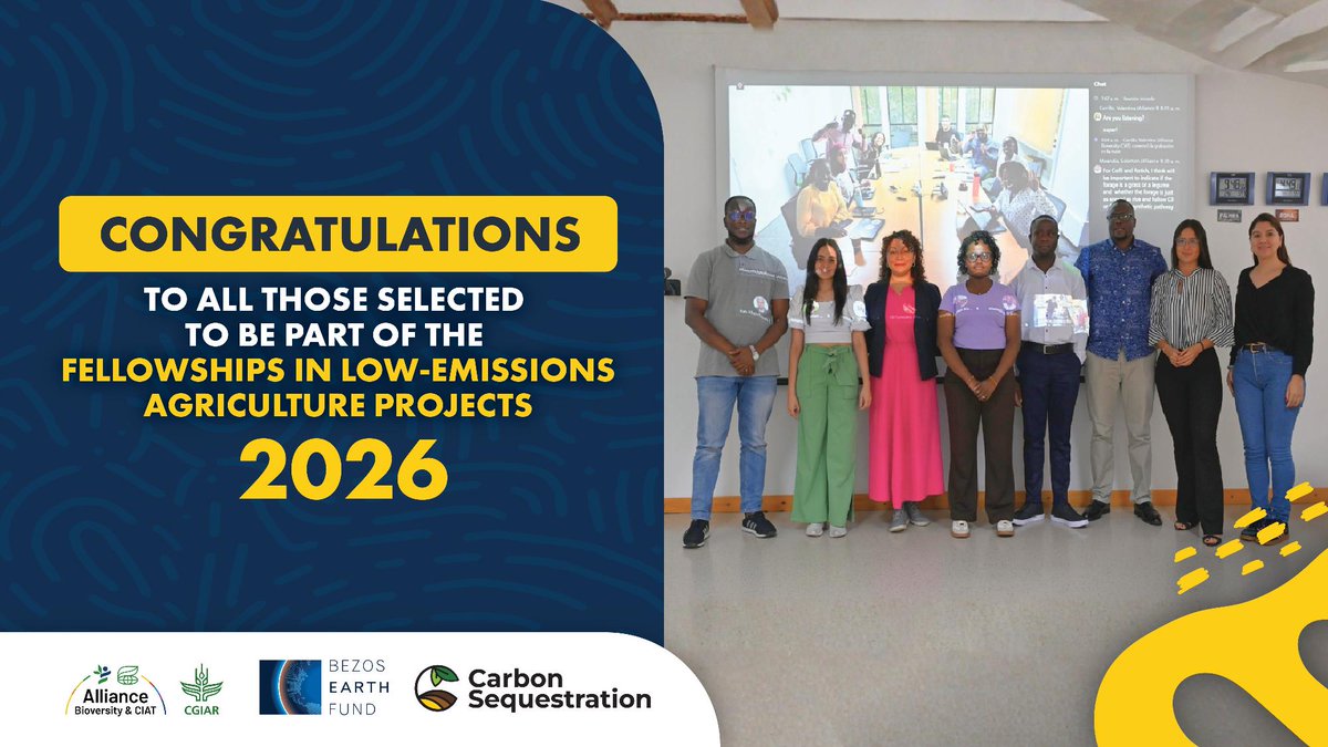 Alliance of Bioversity International and CIAT tweet media