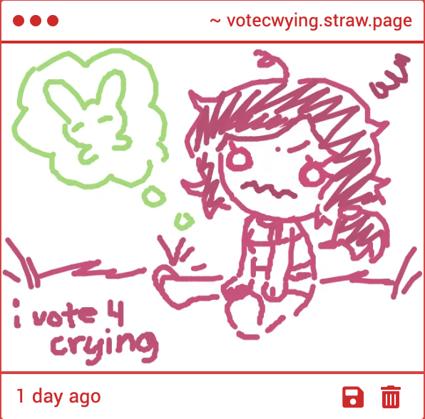 votecrying tweet media