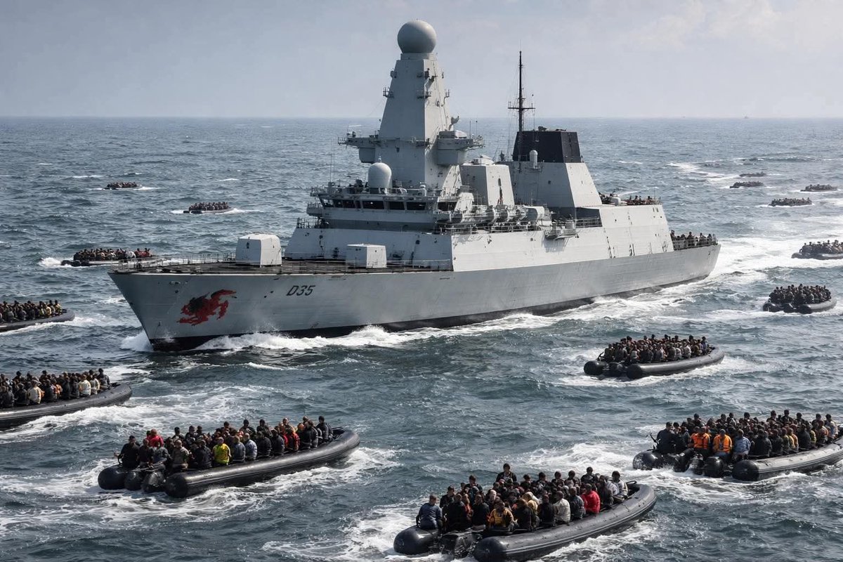 Heledd181's tweet photo. HMS Dragon Passing Through The Channel Today On Its Way To Cyprus!  #HMSDragon https://t.co/0tFoDIF5F1