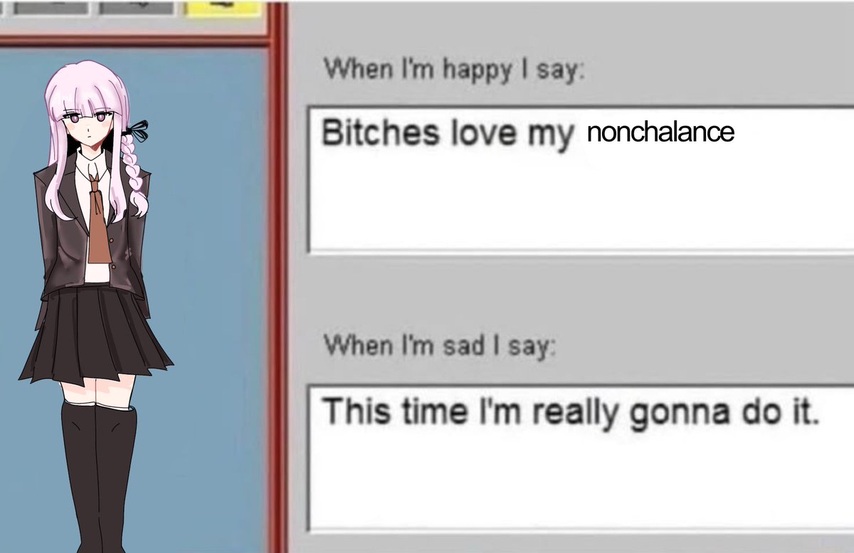 ok girl #danganronpa