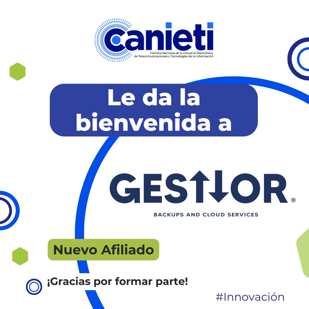 CANIETIGto's tweet photo. ¡Damos la bienvenida a Gesttor Informática!

Nos enorgullece sumar a un nuevo afiliado al ecosistema #CANIETI.
Con su incorporación, fortalecemos nuestro compromiso con la transformación digital y la innovación del sector TIC.
¡Estamos listos para construir grandes logros juntos! https://t.co/yenRbphbx7