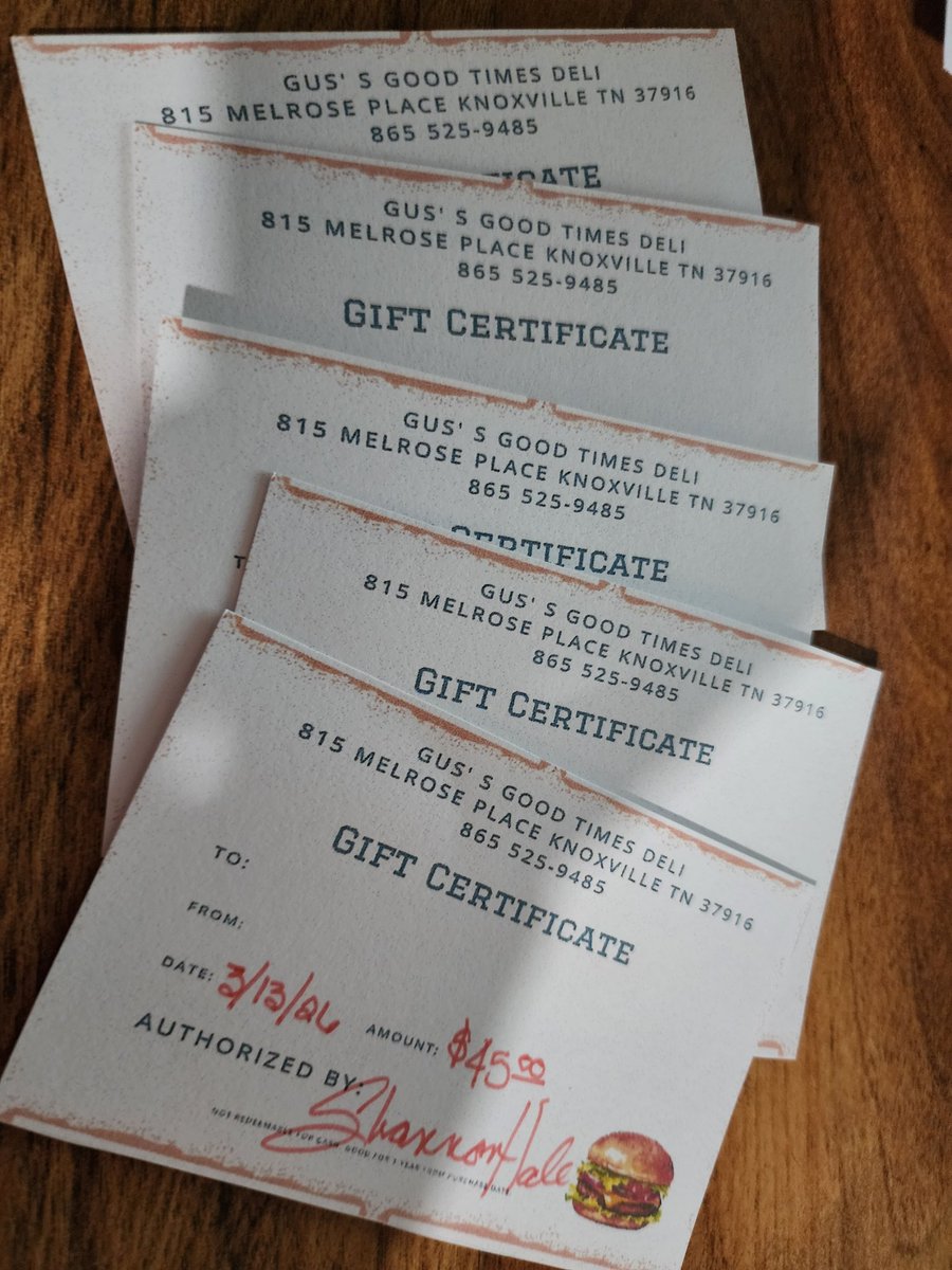 Gus'sGoodTimesDeli tweet media