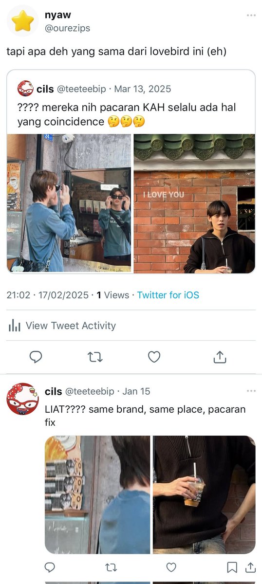 inscapeun's tweet photo. #teeteepor as model bf and idol bf

a teeteepor few tweet au 🧤 https://t.co/BgAdCaiscv