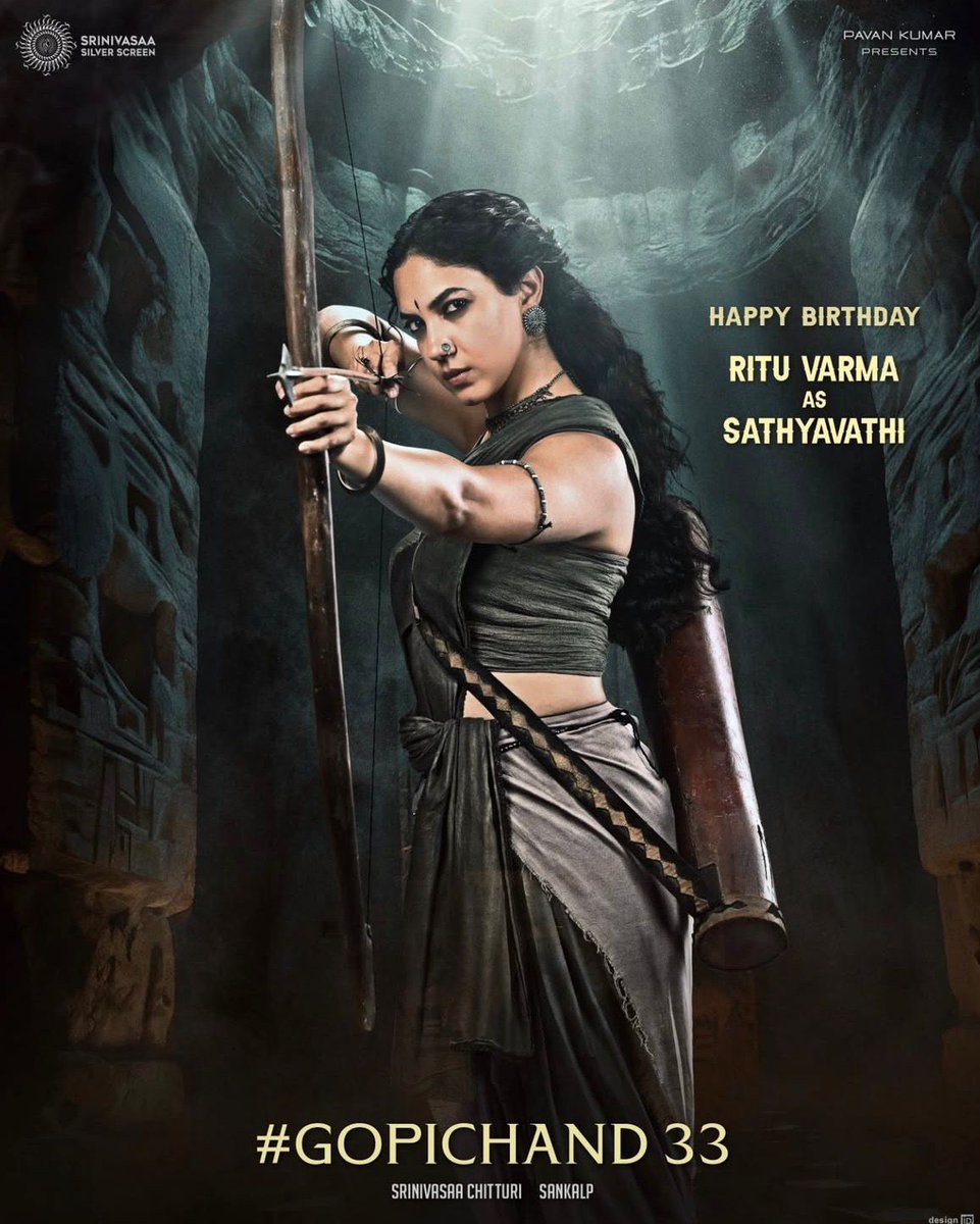 Marshal5447's tweet photo. Wishing @rituvarma 🤩🥰 a very Happy Birthday as she transforms into #SathyaVathi in #Gopichand33 ❤️🔥🔥
#HBDRituVarma @yoursgopichand https://t.co/0VhGV1xIg1