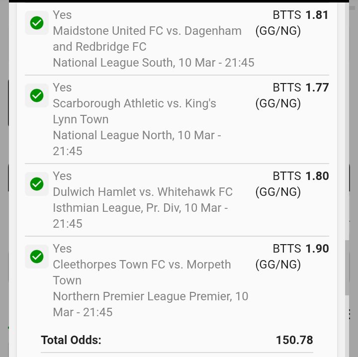 ThaboMakgobi's tweet image. Not sure if you’ve noticed, but I sometimes label my #PowerHour  Full-Time Over 1.5 Goals picks as “Possible BTTS (Yes).” When you see that post, you can take 10–12 legs from it and convert them to BTTS (Yes) to build your own slip.
