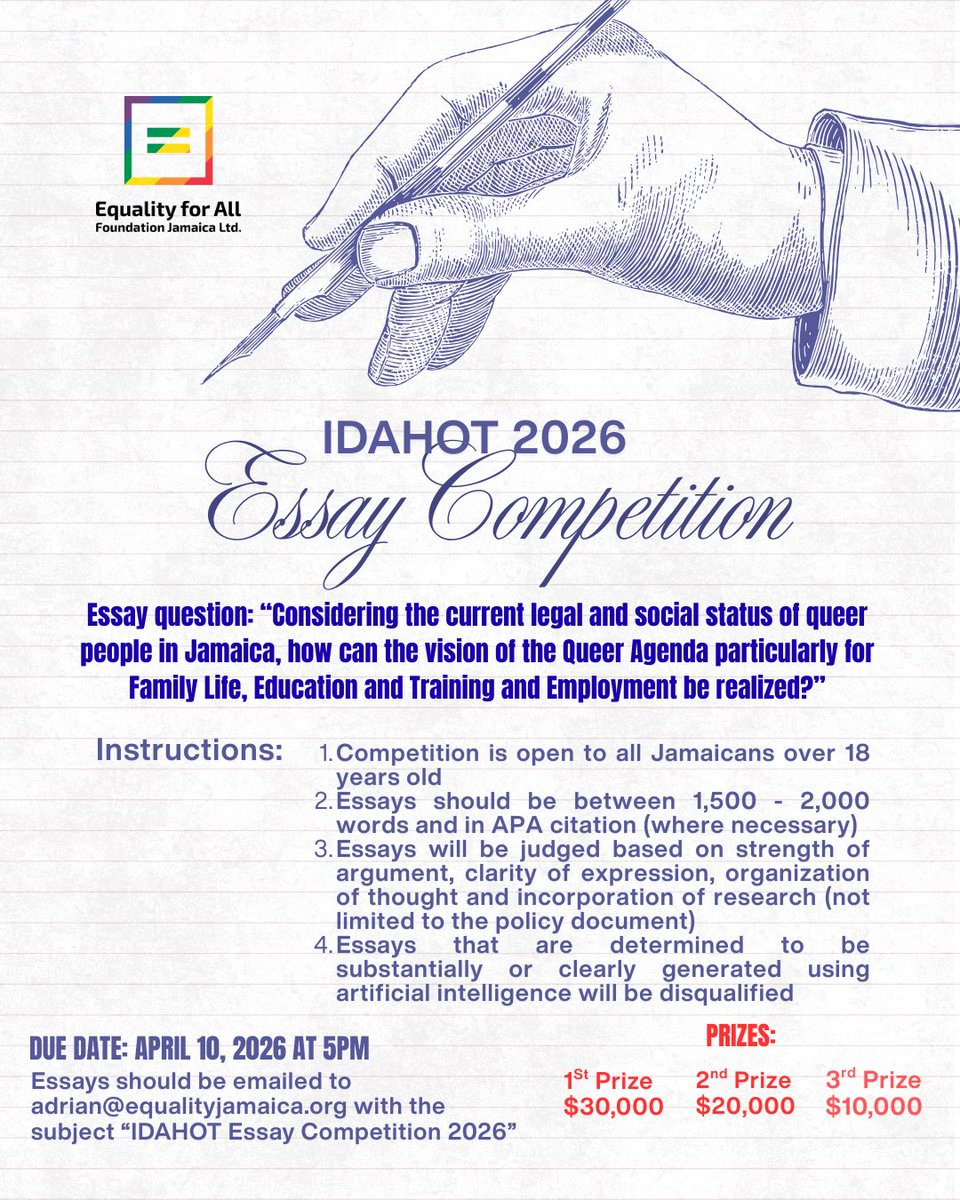 Equality Jamaica tweet media