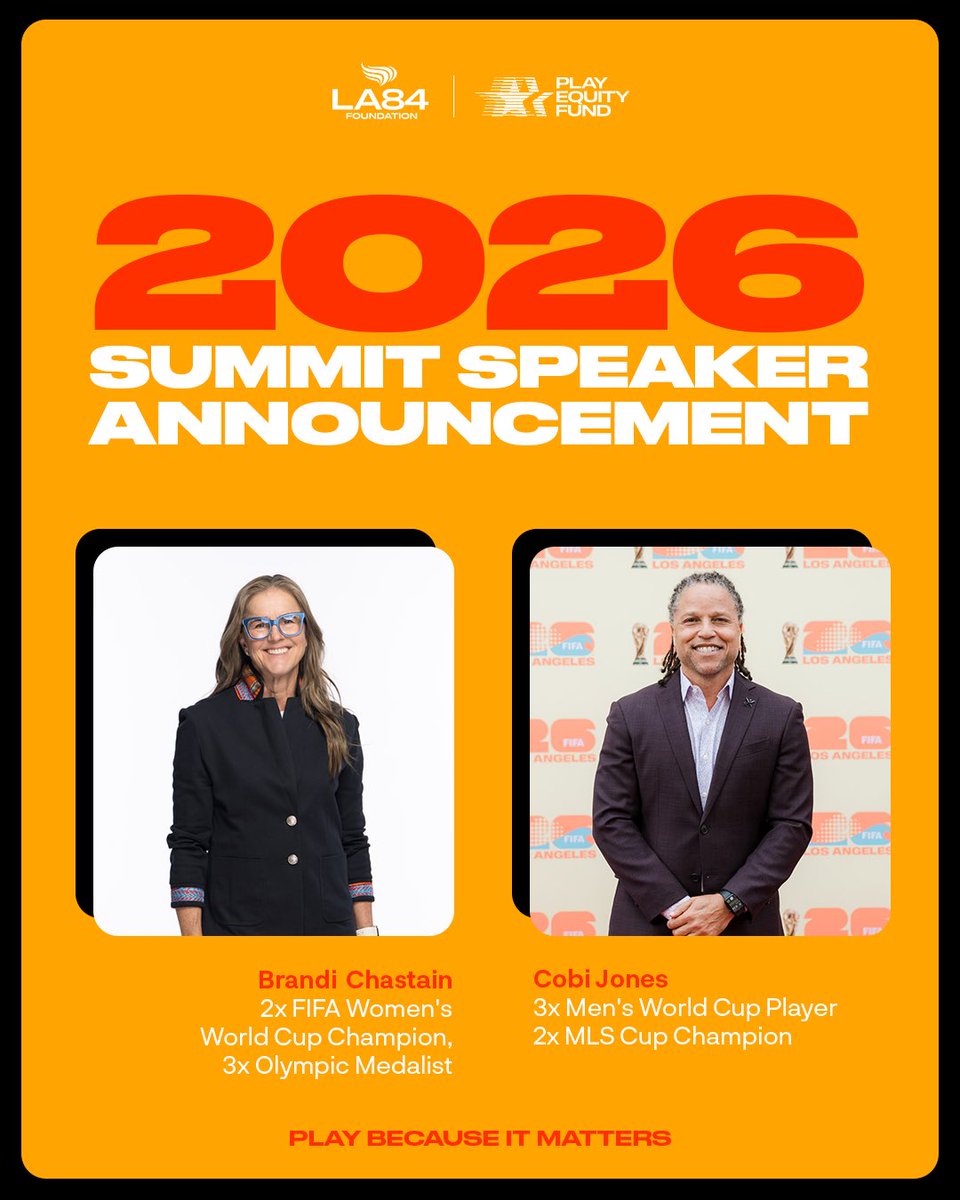 LA84 Foundation tweet media