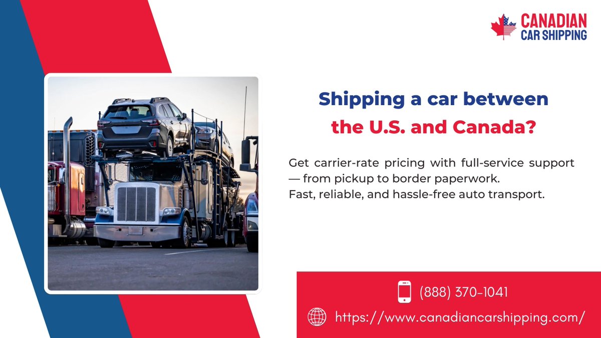 Canadian Car Shipping tweet media
