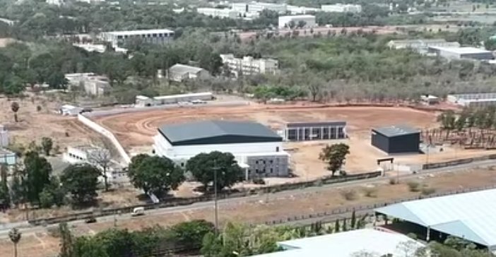Current status of U/C 🏗️ Multipurpose Sports Complex in Karuppur, Salem.

📸 <a href="/NewsTamilTV24x7/">News Tamil 24x7</a> 
#Salem #Sports #Infra #Karuppur