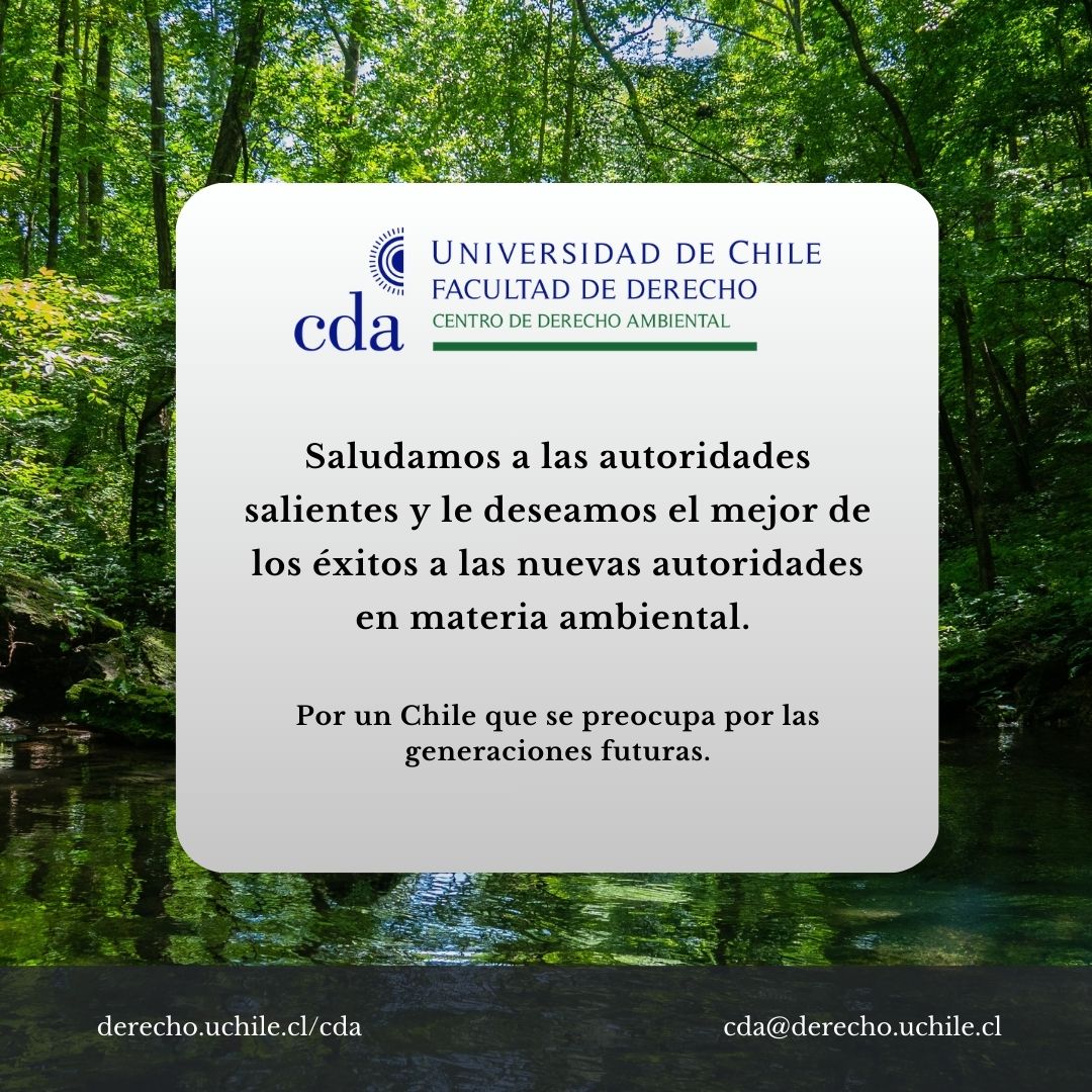 Centro de Derecho Ambiental de la U. de Chile tweet media