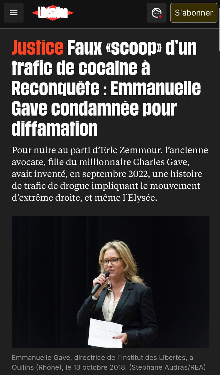 jon_delorraine's tweet photo. Je n’ai aucun lien avec Reconquête.
En revanche, toi tu as été écartée avec ton père, et depuis tu racontes n’importe quoi notamment ton histoire de mythomane qui t’a valu une condamnation.
Maintenant, lâche-moi la grappe, va te trouver des amis. https://t.co/o64Kj5Kf3M