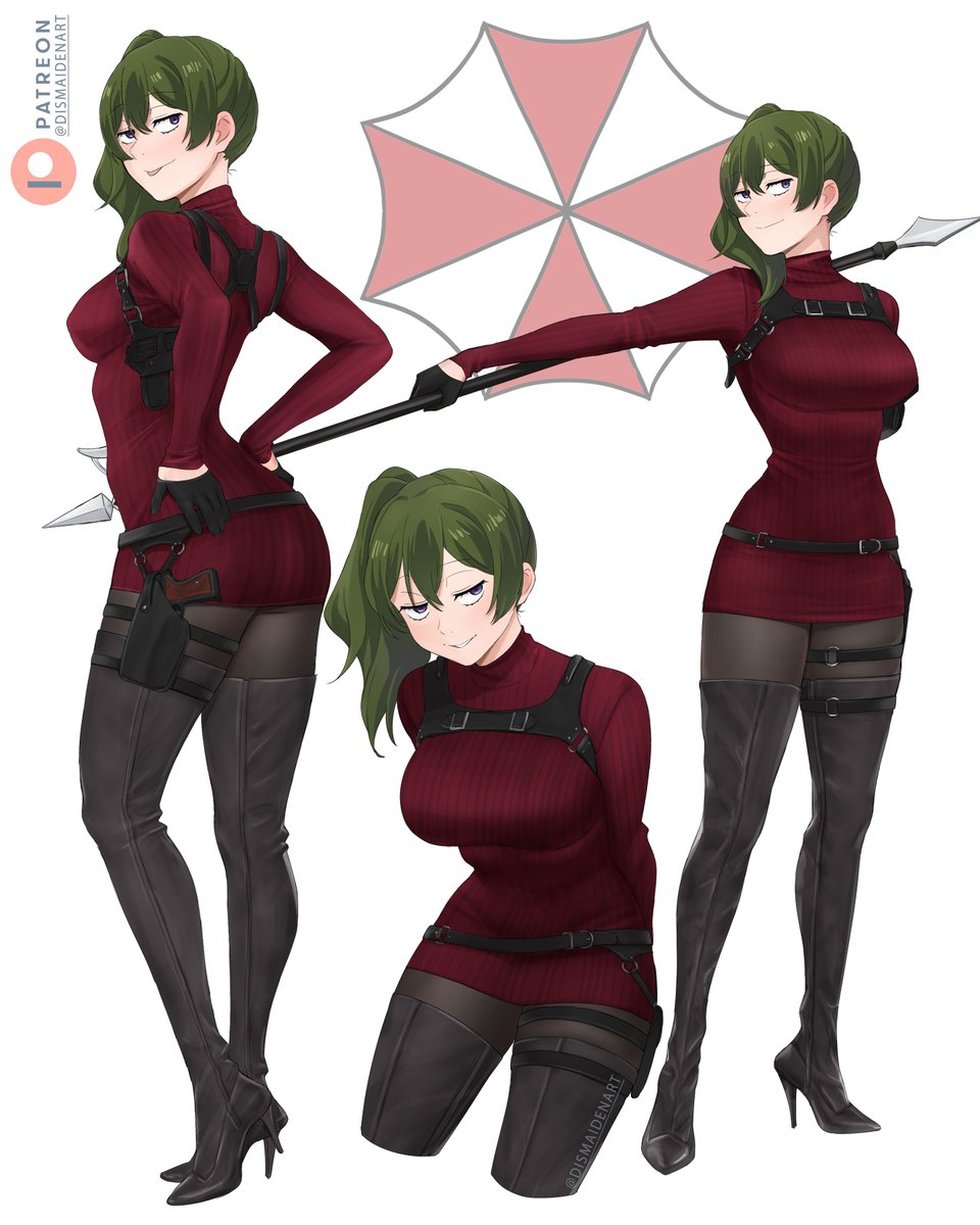 Ada Wong but it's Ubel instead!

Frieren: Beyond Journey's End x Resident Evil crossover