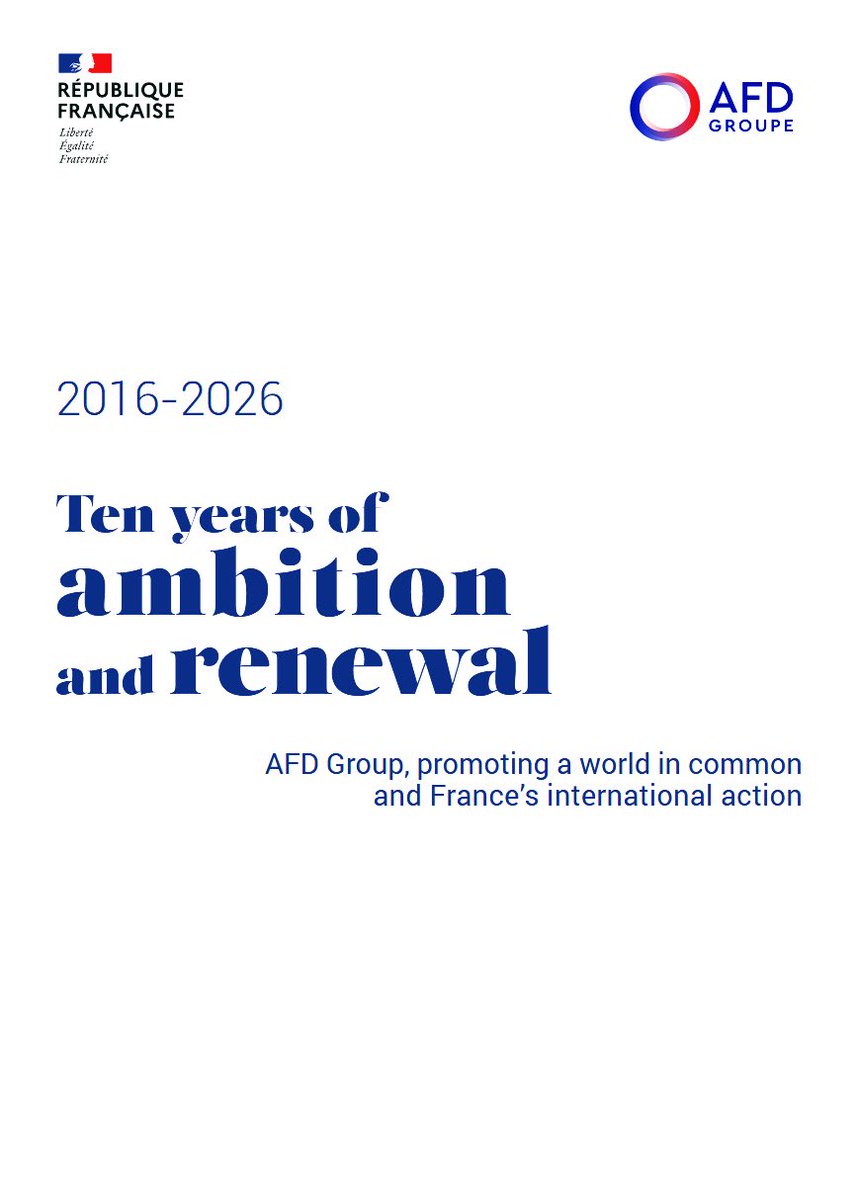 RiouxRemy's tweet photo. 1/ After 10 years of ambition &amp; renewal, the time has come for me to step down as  CEO of @AFD_France Group beginning of May, very proud of the work done 👉 https://t.co/Yo3FhP3frc
I congratulate Christophe Lecourtier &amp; wish him every success in meeting the challenges ahead https://t.co/Na5YaEQolT