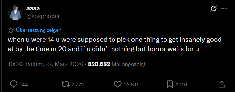 Fun fact: History is full of cases like Jean-François Champollion. Humans who did things that were mind blowing for their age peer group. And then those people never reached the age of 50 because their bodies where coughing blood during 100h work weeks with no sleep.