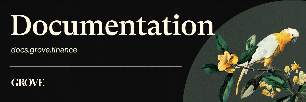 Grove Finance tweet media