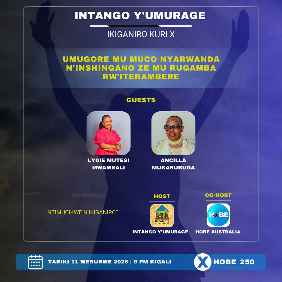 Lydie Mutesi Mwambali tweet media