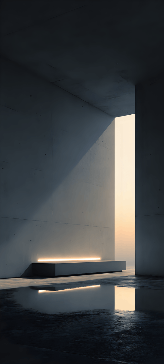 404images's tweet image. Edge of Quiet Light💥
4K Phone Wallpaper

Tap &amp;amp; Hold ➜ Load in 4K

Want more like this? Check out buymeacoffee.com/404images

#wallpaper #futurism #sleekdesign #moodylight