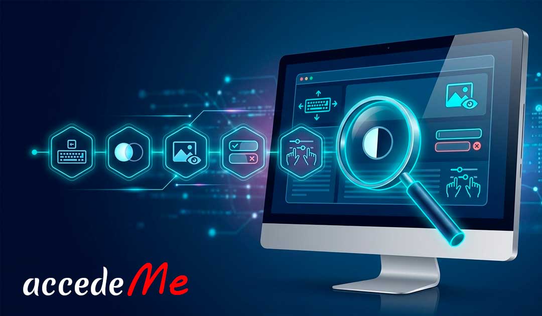 accedeme_com's tweet photo. ¿Supera su web un análisis básico de accesibilidad? ⌨️🔍
Examinamos 5 puntos críticos para identificar barreras de navegación y mejorar la experiencia de usuario. Incluye acceso a nuestro Test de Accesibilidad gratuito.
https://t.co/wXfYwLvx5w
#AccesibilidadWeb #UX #accedeMe https://t.co/ZFOUOEpt5o