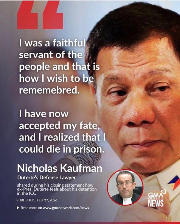 y_boyet's tweet photo. @glacyforyou @luminoustrix if they will not obey malacanan, there will be No more bribe to follow. On the other hand maybe it would be best for PRRD to stay in the ICC custody because he is safer there and no expenses on the part of the Duterte. Also ICC will be responsible for the well being of PRRD. https://t.co/6P3HomgY2Q