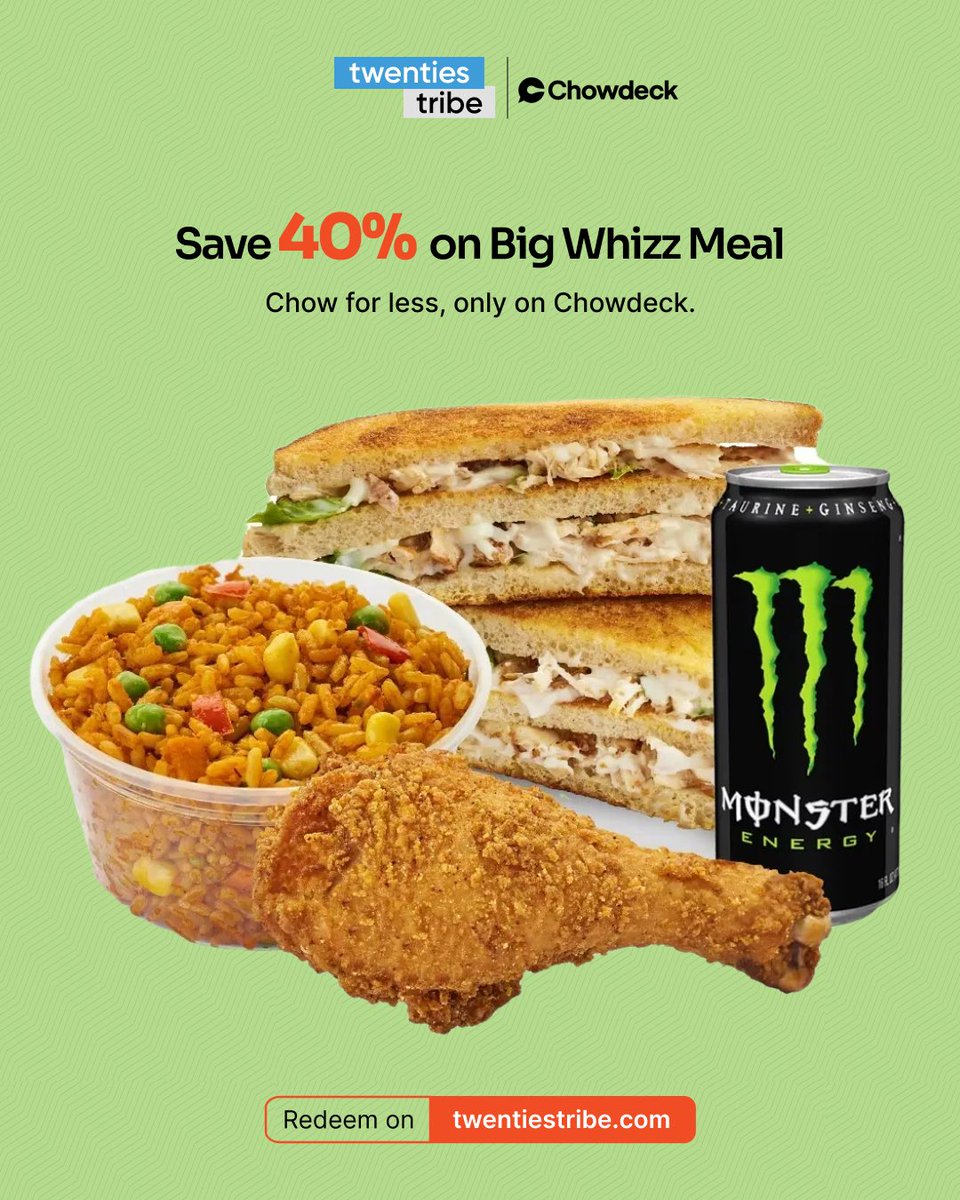 twentiestribe's tweet image. Same lifestyle.
Better prices.

You don’t have to stop enjoying things, just stop paying full price for them.

Explore the latest discounts on twentiestribe.com/discounts

#TwentiesTribe #SmartSpending #NaijaDeals #LagosLifestyle