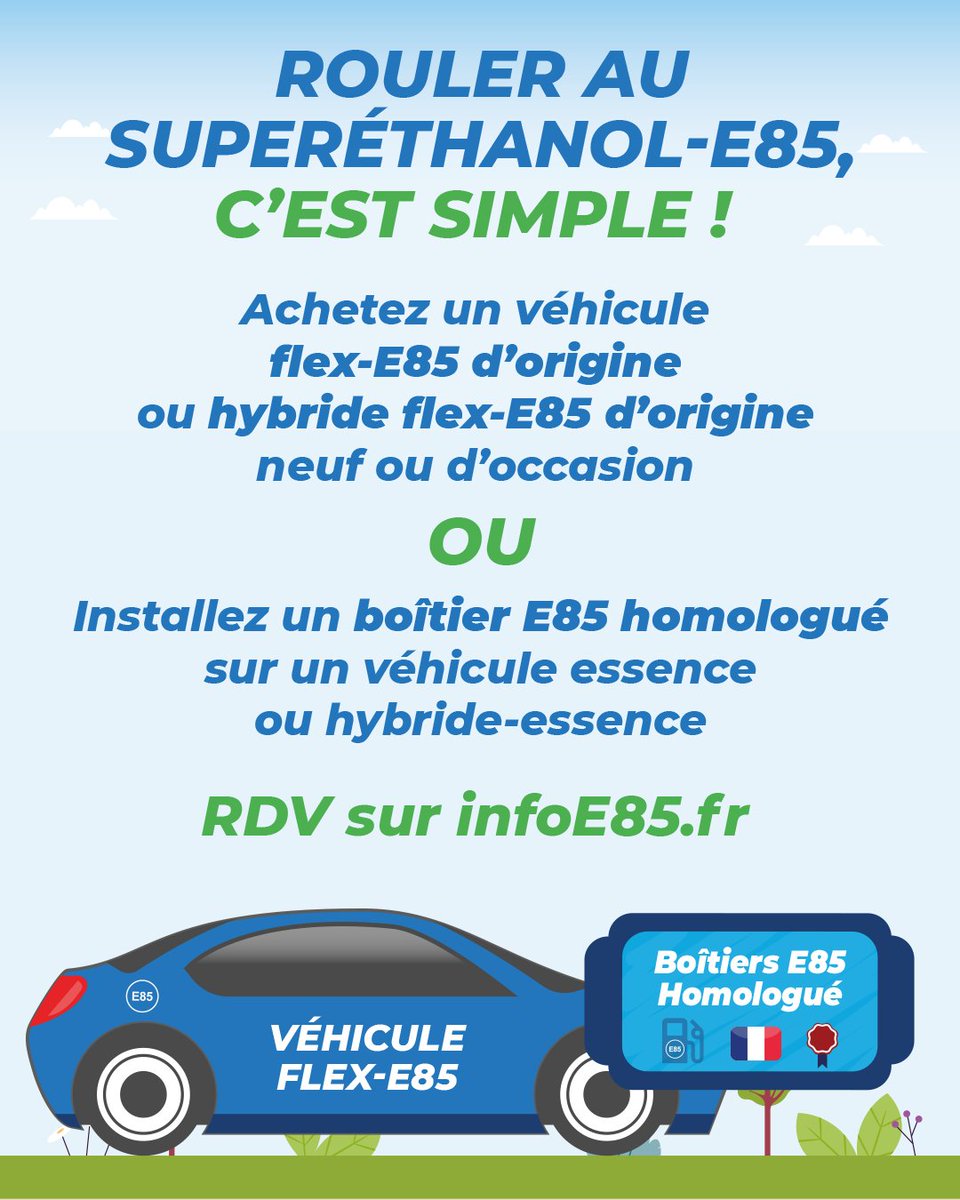 Communauté Superéthanol-E85 France tweet media