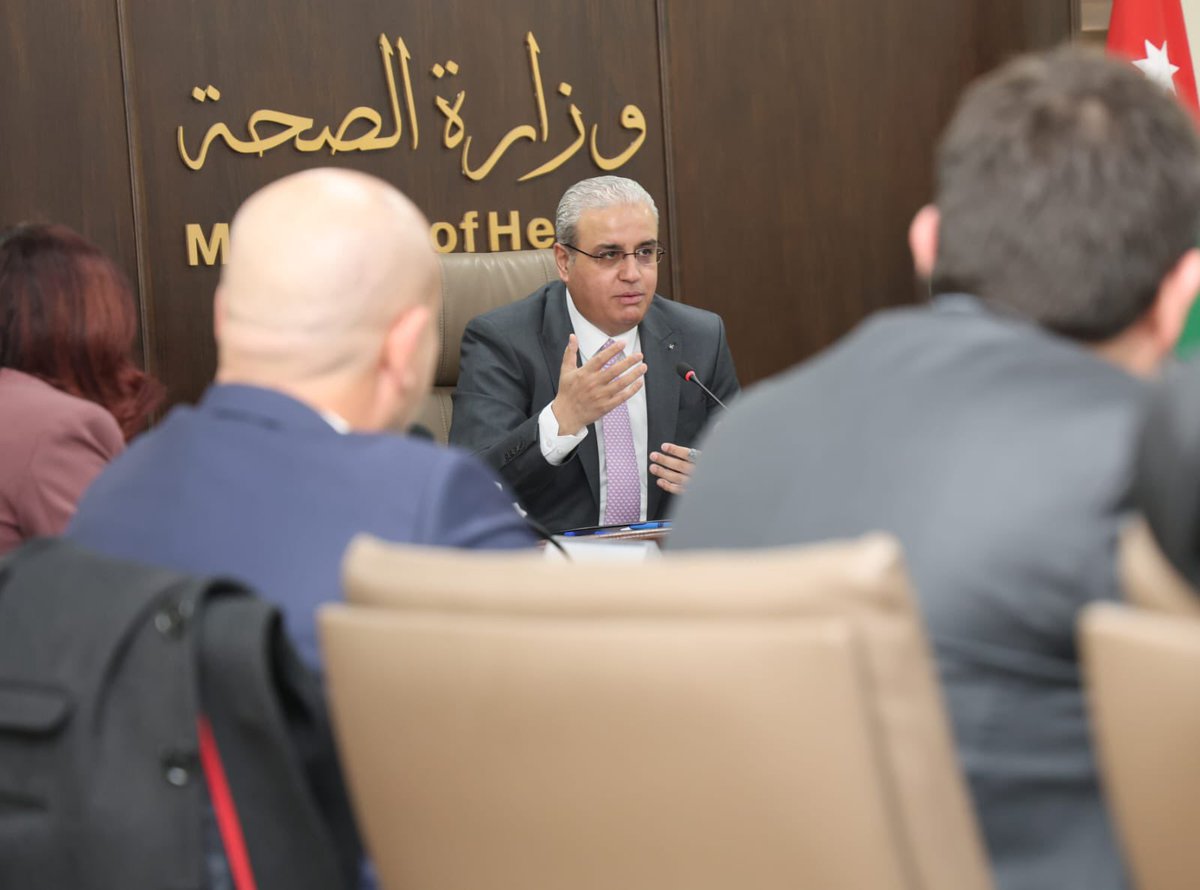 mohgovjordan's tweet photo. بعد لقائه ممثلي قطاع الأدوية والمستلزمات الطبية"
البدور: مخزون المملكة من الأدوية والمستلزم��ت الطبية آمن لعدة اشهر …

https://t.co/vmWxscgdGS https://t.co/W6vcAQIYFw