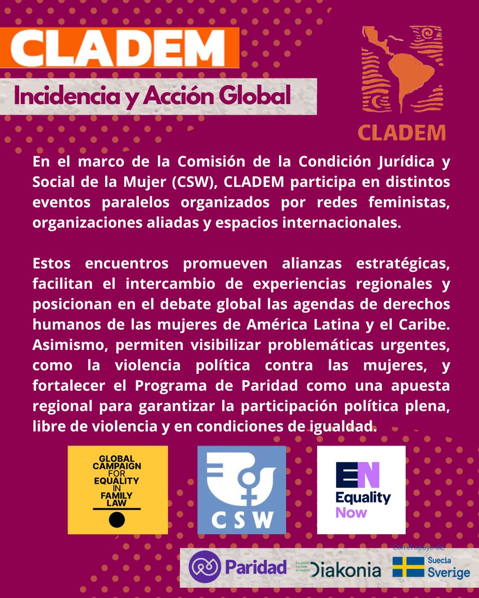 CLADEM Regional tweet media