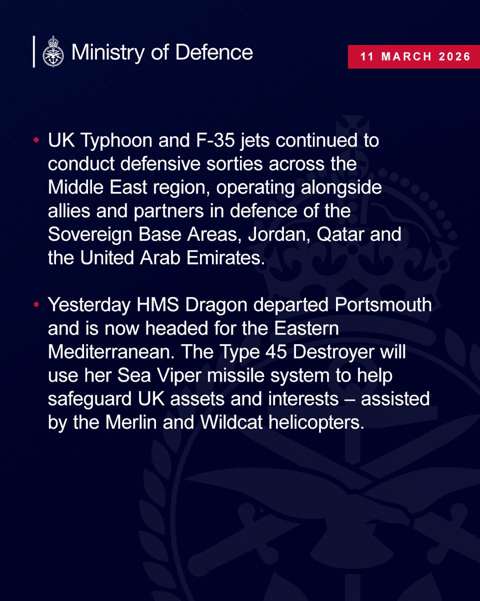 Ministry of Defence 🇬🇧 tweet media