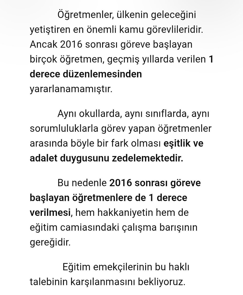Aradan tam 10 yıl geçmiş. Şimdi tam zamanı 
<a href="/Yusuf__Tekin/">Yusuf Tekin</a> 
<a href="/tcbestepe/">T.C. Cumhurbaşkanlığı</a> 
<a href="/abdulbaki_deger/">Abdulbaki DEĞER</a> 
<a href="/_aydinali/">Ali Aydın</a> 
<a href="/NumanKurtulmus/">Numan Kurtulmuş</a> 
<a href="/wmervetrz/">wmerv</a> 
<a href="/kamudanhaber/">Kamudanhaber🇹🇷</a> 
<a href="/AbbasGucluTR/">Abbas Güçlü</a> 
<a href="/mebpgm/">Personel Genel Müdürlüğü</a> 
<a href="/mebpersonel/">MEB Personel</a> 
<a href="/KararHaber/">Karar Haber</a> 
<a href="/milliyet/">milliyet.com.tr</a>