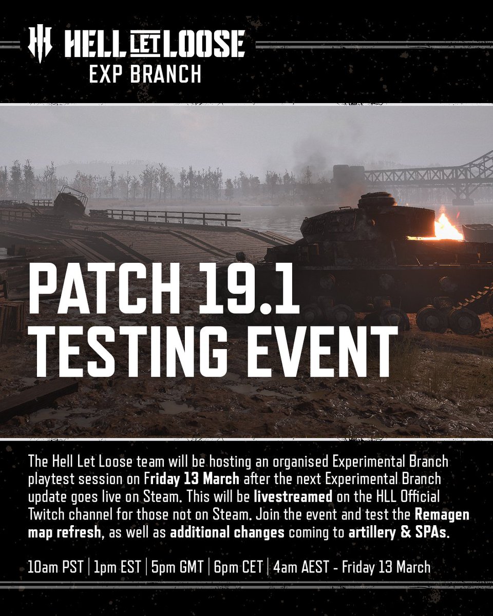 Hell Let Loose tweet media