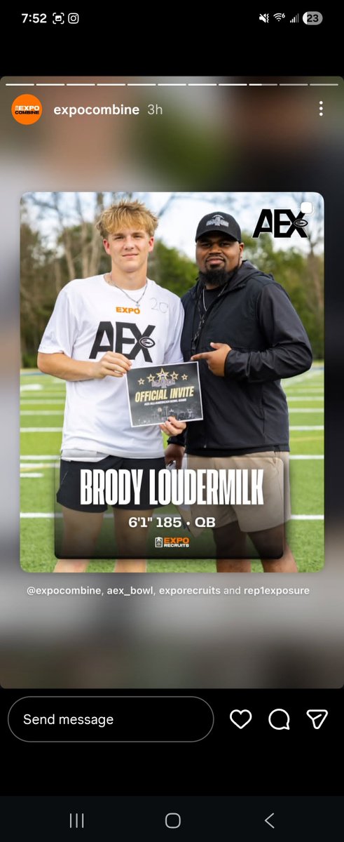 SAC SHOWCASE 🏈 tweet media