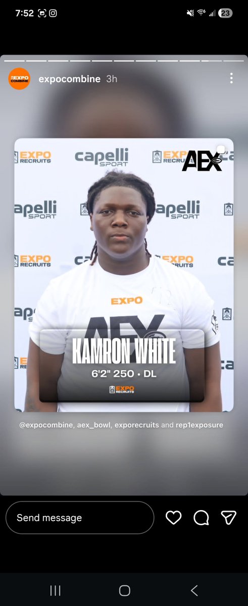 SAC SHOWCASE 🏈 tweet media