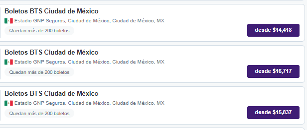 🚨Es increíble que sea 50% más barato viajar a Tampa, Florida para ver a BTS que en México, y eso incluyendo boleto de avión redondo y hospedaje 2 noches!

$1,229 - Boleto
$4,905 - Vuelo
$1,654 - Airbnb
$7,788 - TOTAL