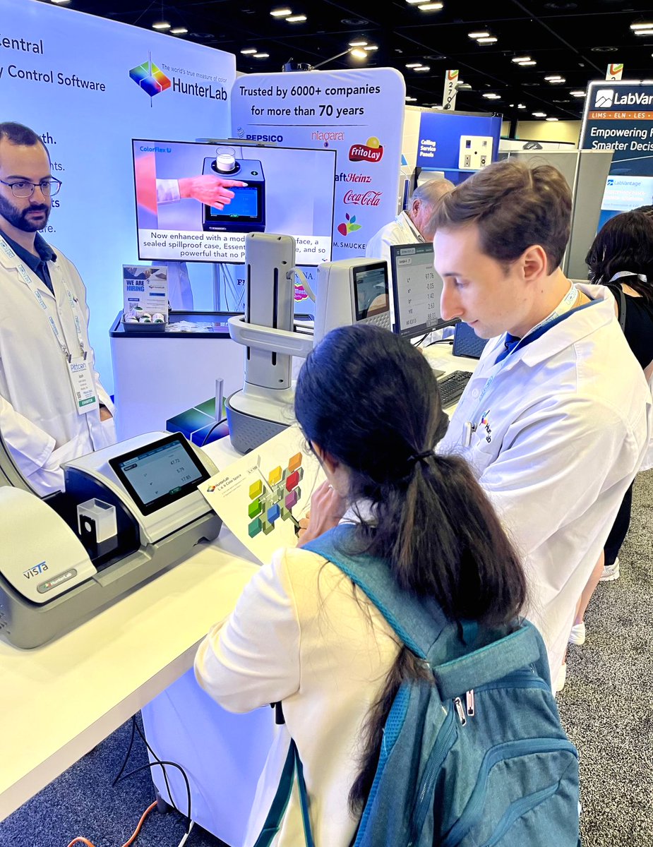 HunterLab tweet media