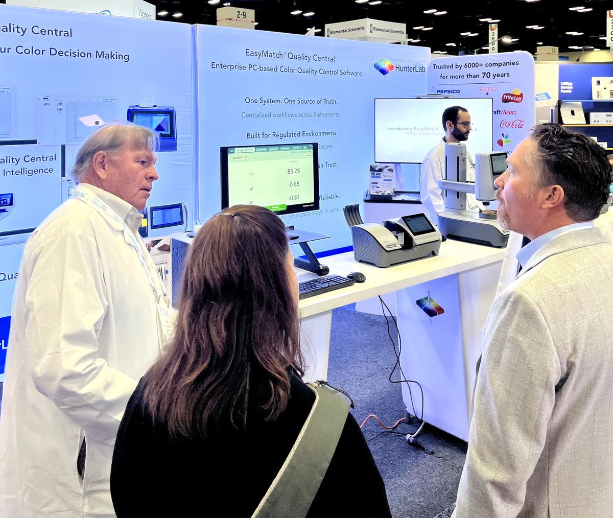 HunterLab tweet media